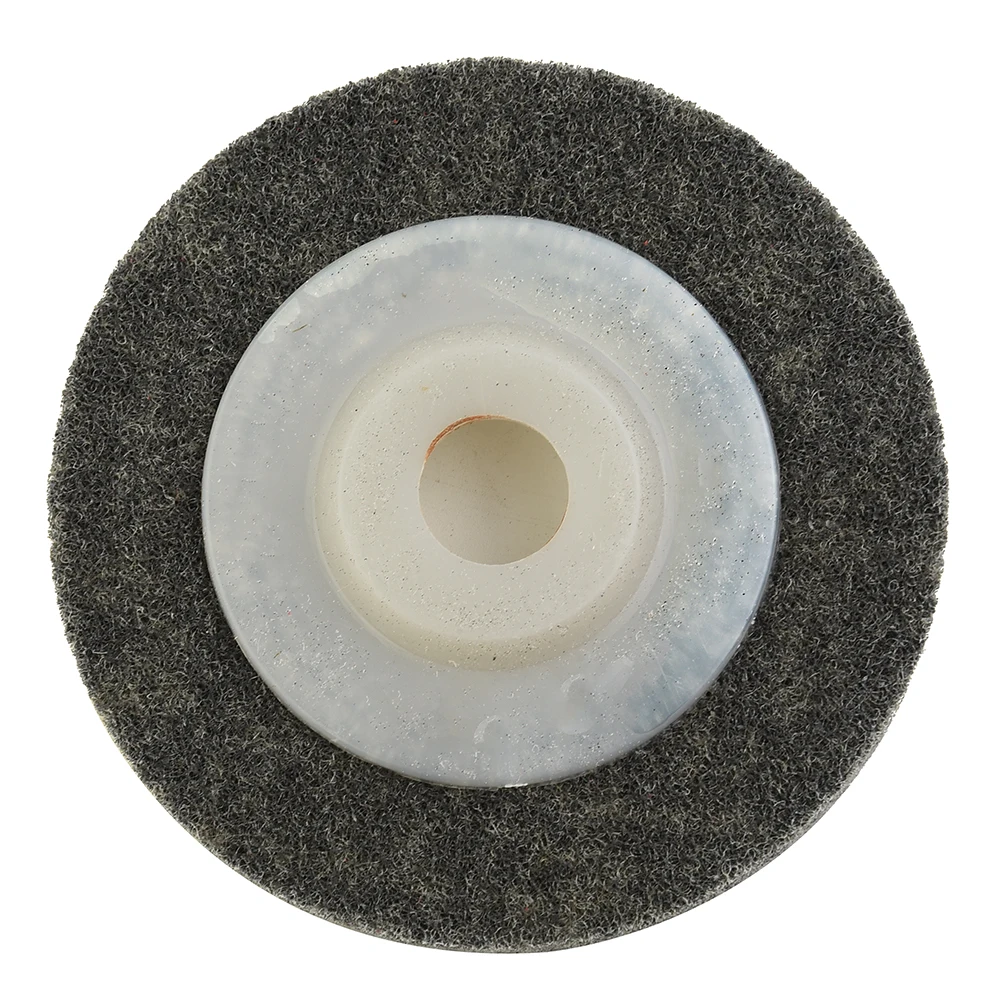 4 Inch Buffing Wheel Abrasive Dark Gray Flap Metal Wood Angle Grinder Buffing Disc Nylon Fiber Wheel Practical
4 Inch Buffing Wheel Abrasive Dark Gray Flap Metal Wood Angle Grinder Buffing Disc Nylon Fiber Wheel Practical