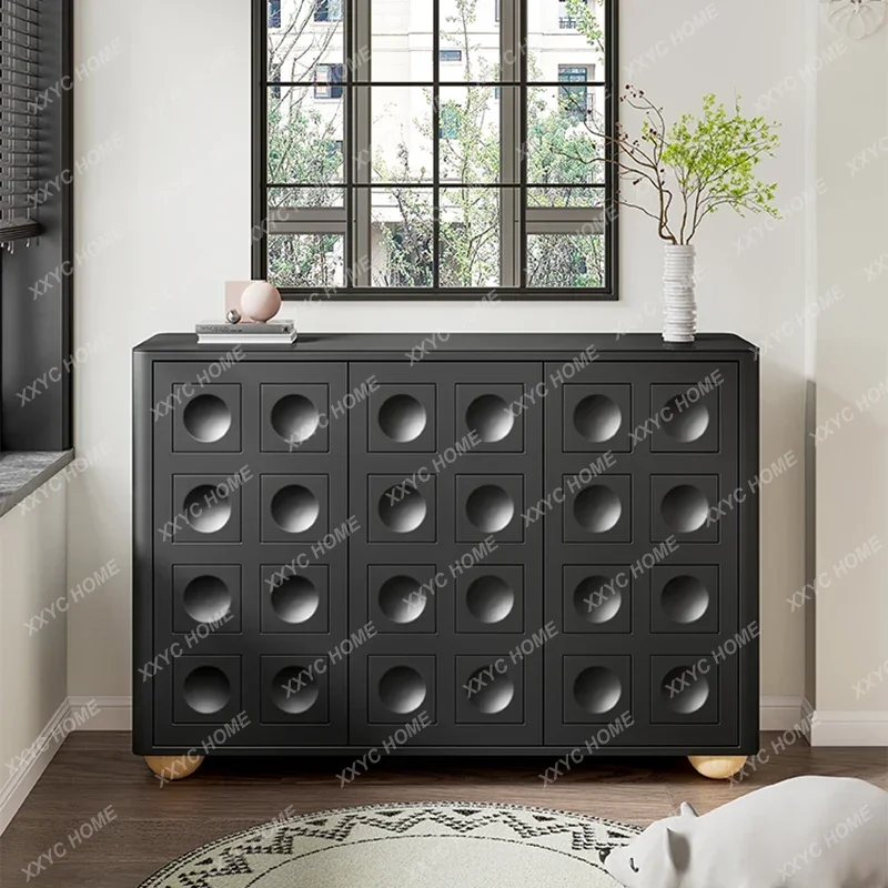 Vintage Black Living Room Cabinet Simple Solid Wood Living Room Cabinets Storage Retro Meuble Rangement
Vintage Black Living Room Cabinet Simple Solid Wood Living Room Cabinets Storage Retro Meuble Rangement