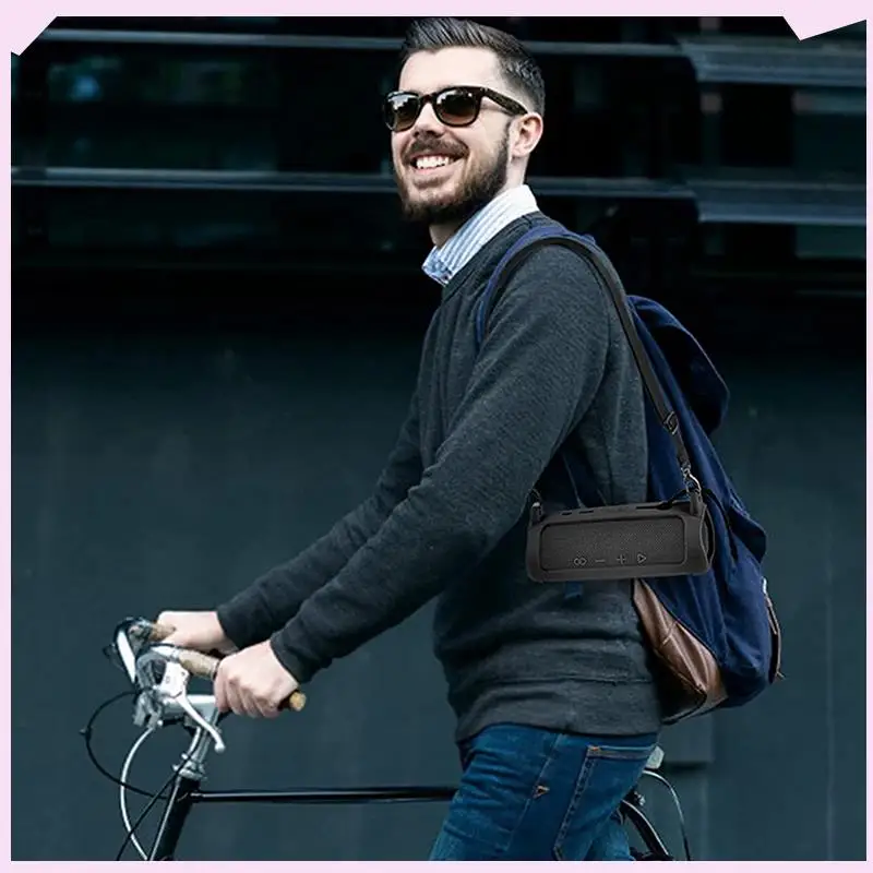 B24B 10X For Flip 6 Case Cover Audio Storage Bag With Shoulder Strap Carabiner Travel Carrying Protective Storage Bag
B24B 10X For Flip 6 Case Cover Audio Storage Bag With Shoulder Strap Carabiner Travel Carrying Protective Storage Bag