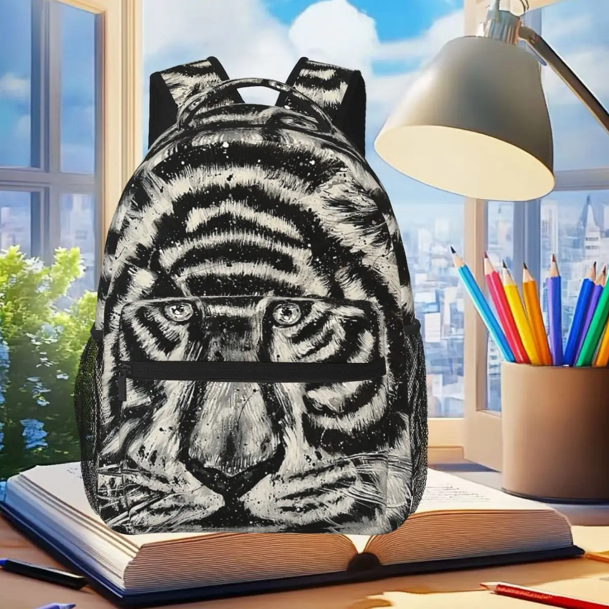 That Piercing Stare Student Backpack School Bag Hiking Travel Daypack for Boys Girls Fashion Bookbag Shoulder Bags
That Piercing Stare Student Backpack School Bag Hiking Travel Daypack for Boys Girls Fashion Bookbag Shoulder Bags