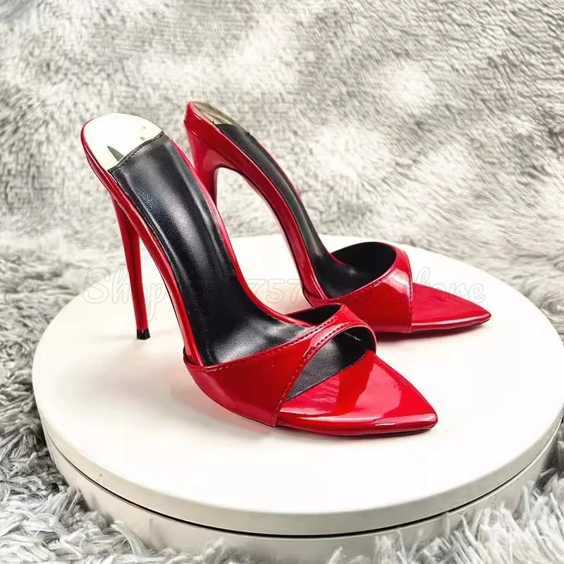 Red Pointed Toe Women Slippers Thin Super High Heels Sexy Red Bottom Summer Sandals Female Casual Stylish Fashion Large Size
Red Pointed Toe Women Slippers Thin Super High Heels Sexy Red Bottom Summer Sandals Female Casual Stylish Fashion Large Size