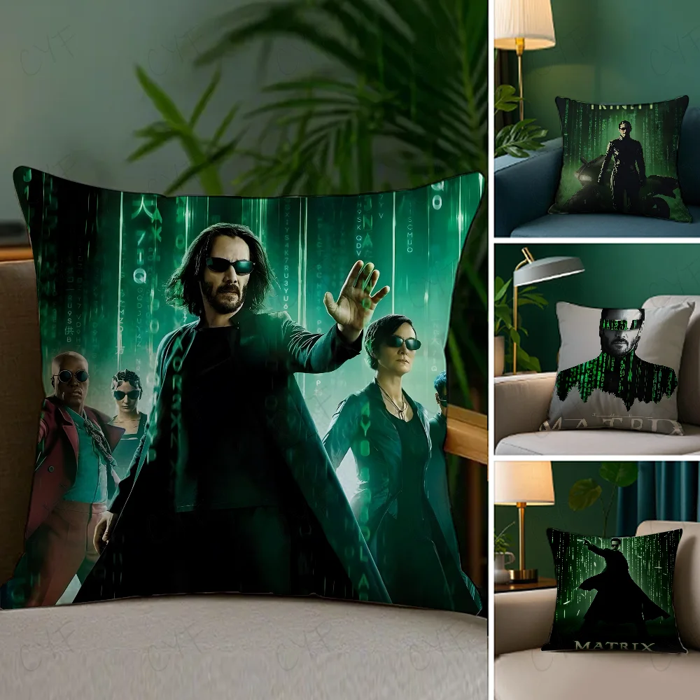 Movie The Matrix cool Pillow Case Anti-dustmite Pillow Invisible zipper silky short plush Sofa cushion cover
Movie The Matrix cool Pillow Case Anti-dustmite Pillow Invisible zipper silky short plush Sofa cushion cover