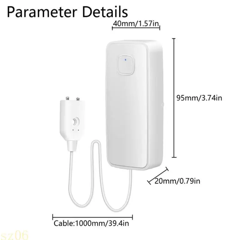 Q2Q4 Intelligent Water Sensors Alarm System for Immediate Leak Detection Notification 
Q2Q4 Intelligent Water Sensors Alarm System for Immediate Leak Detection Notification