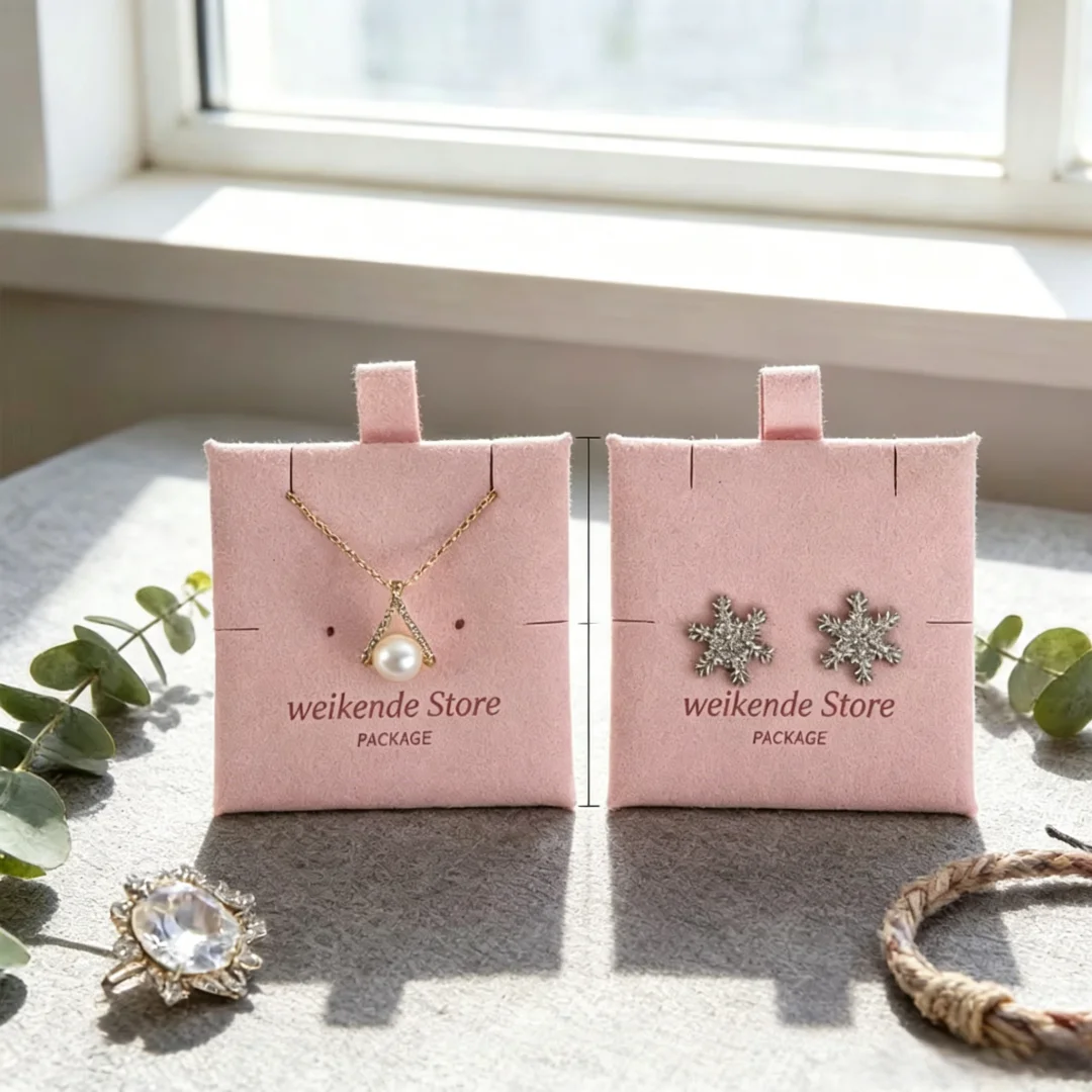 100Pcs Fashionable Pink Microfiber Jewellery Display Card Pads Earrings Necklace Hanging Accessories Multi-Founctional Packaging
100Pcs Fashionable Pink Microfiber Jewellery Display Card Pads Earrings Necklace Hanging Accessories Multi-Founctional Packaging