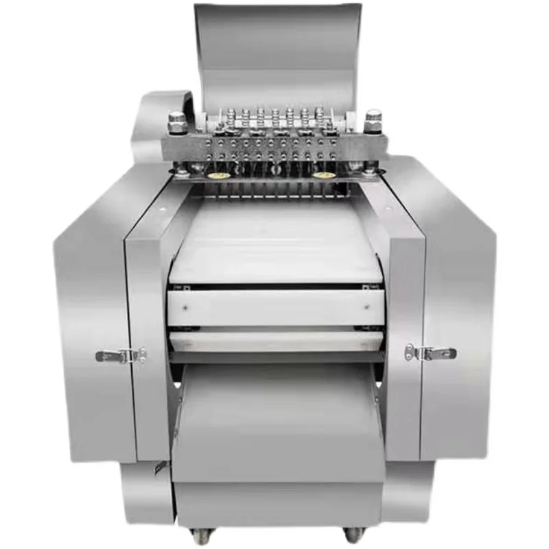 Automatic cutting machine Commercial canteen Frozen meat dicing and chopping machine Small
Automatic cutting machine Commercial canteen Frozen meat dicing and chopping machine Small