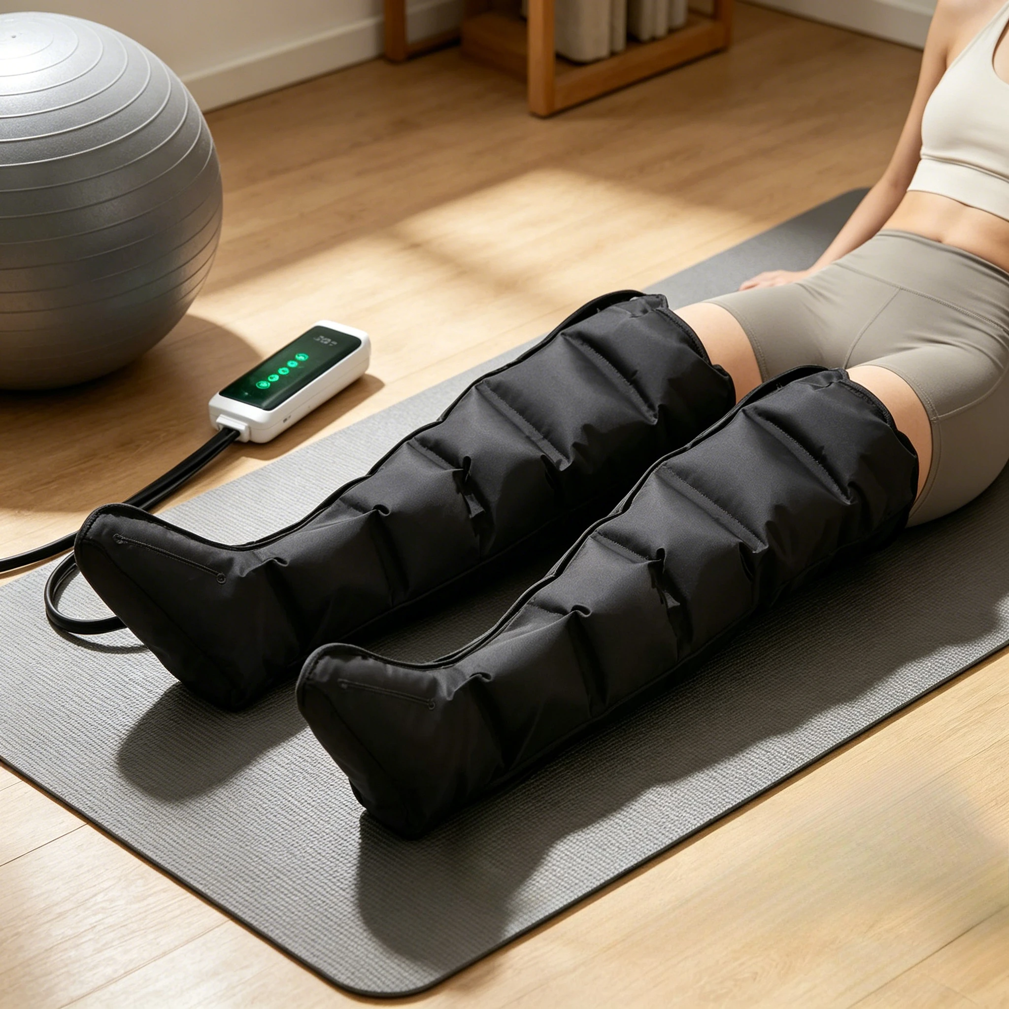 Air Compression Leg Massager Boots for Circulation Relaxation Therapy Foot Calf Thigh Massager with 3 Modes Strength Levels
Air Compression Leg Massager Boots for Circulation Relaxation Therapy Foot Calf Thigh Massager with 3 Modes Strength Levels