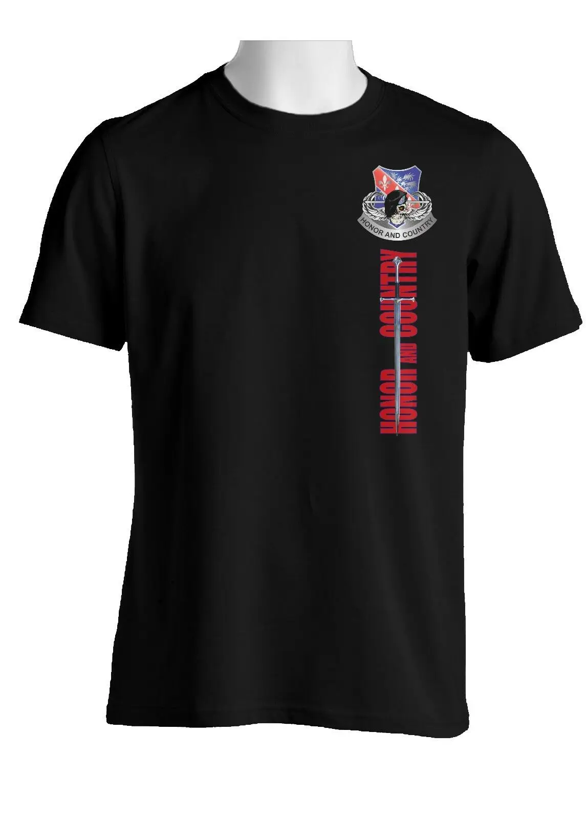 "Sword of St. Michael" 327th Infantry Regiment Badge T Shirt. 100% Cotton O-Neck Short Sleeve Casual T-shirt New Size S-3XL
"Sword of St. Michael" 327th Infantry Regiment Badge T Shirt. 100% Cotton O-Neck Short Sleeve Casual T-shirt New Size S-3XL