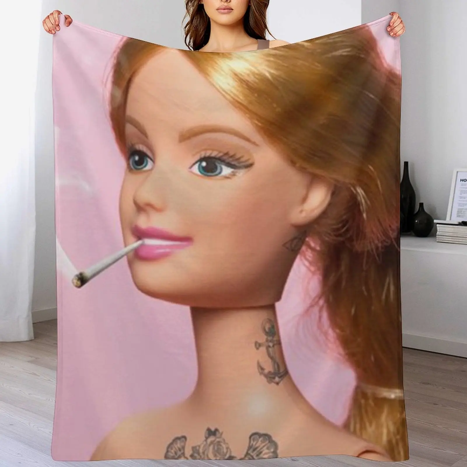 Doll Grown Up Throw Blanket halloween Thins Softest Retros Blankets
Doll Grown Up Throw Blanket halloween Thins Softest Retros Blankets