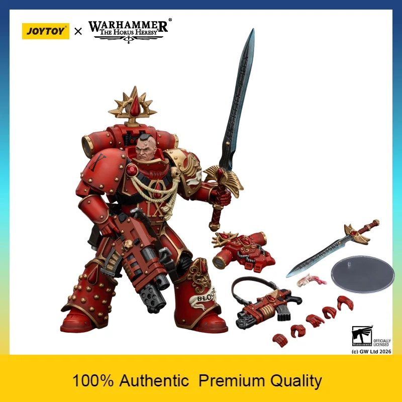 In Stock JOYTOY Warhammer Horus Heresy Blood Angels First Captain Raldoron 1/18 Scale JT00720 Sci-Fi Articulated Action Figure
In Stock JOYTOY Warhammer Horus Heresy Blood Angels First Captain Raldoron 1/18 Scale JT00720 Sci-Fi Articulated Action Figure