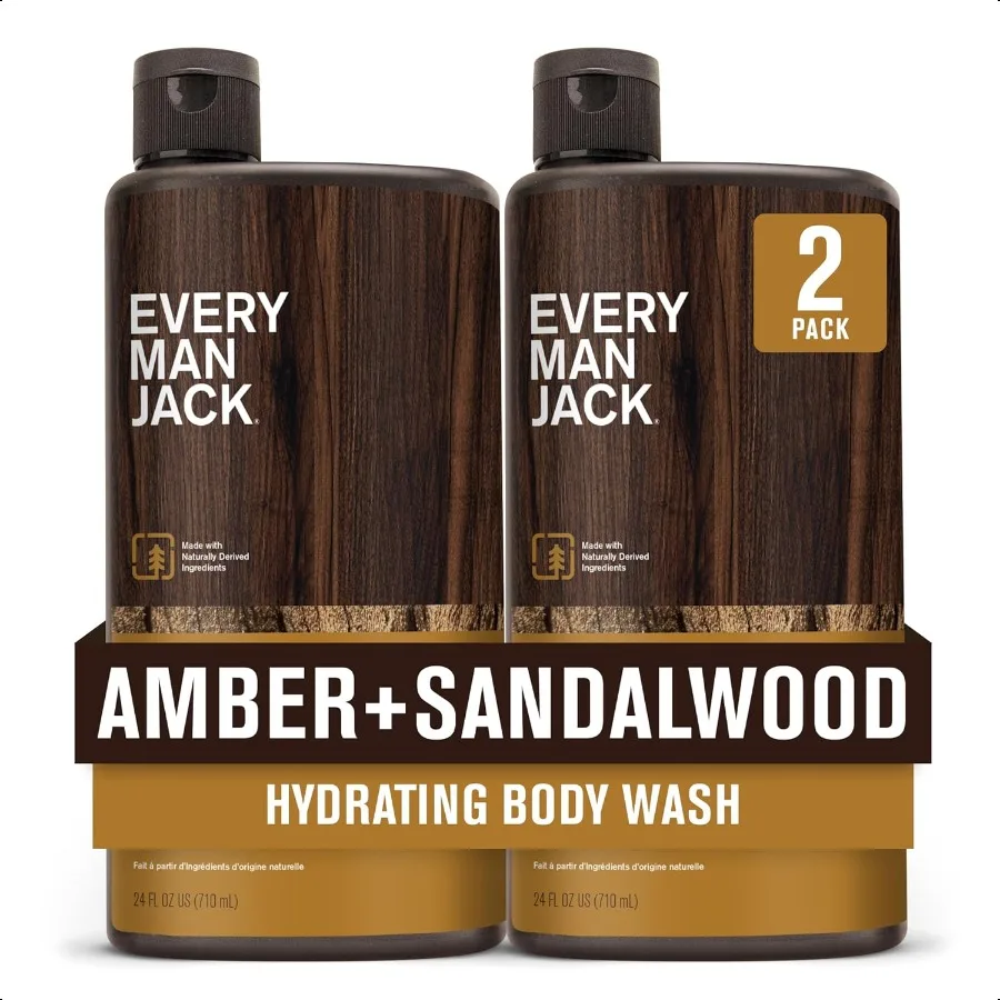 Amber+Sandalwood Hydrating Mens Body Wash for All Skin TypesCleanse Nourish and Hydrate Skin with Naturally Derived Ingredients
Amber+Sandalwood Hydrating Mens Body Wash for All Skin TypesCleanse Nourish and Hydrate Skin with Naturally Derived Ingredients