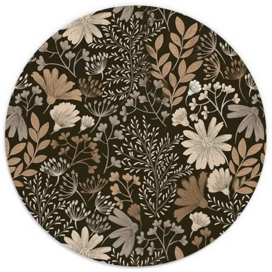 Vintage Dark Brown Floral Mouse Pad, Dark Cottagecore Botanical Cottagecore Mouse Pads for Wireless Mouse Computers Laptop Desk
Vintage Dark Brown Floral Mouse Pad, Dark Cottagecore Botanical Cottagecore Mouse Pads for Wireless Mouse Computers Laptop Desk
