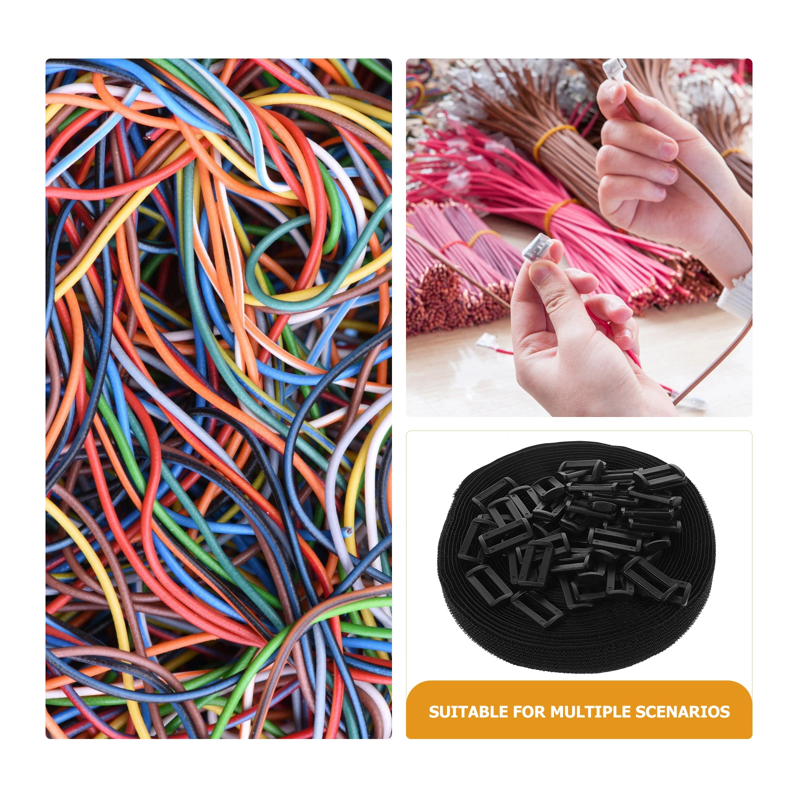 Reusable Cable Straps Hook Loop Plastic Securing Cord ganizer Adjustable Buckle Strap Set Premium Nylon Durable Safe Long
Reusable Cable Straps Hook Loop Plastic Securing Cord ganizer Adjustable Buckle Strap Set Premium Nylon Durable Safe Long