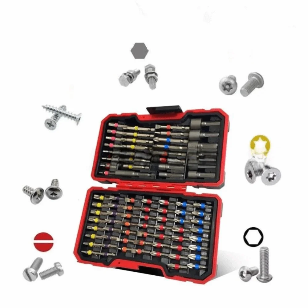 83pcs/box Rainbow Design Rainbow Screwdriver Bit Set S2 Alloy Steel Magnetic Bits Screwdriver Bit Socket Set Complete Set
83pcs/box Rainbow Design Rainbow Screwdriver Bit Set S2 Alloy Steel Magnetic Bits Screwdriver Bit Socket Set Complete Set