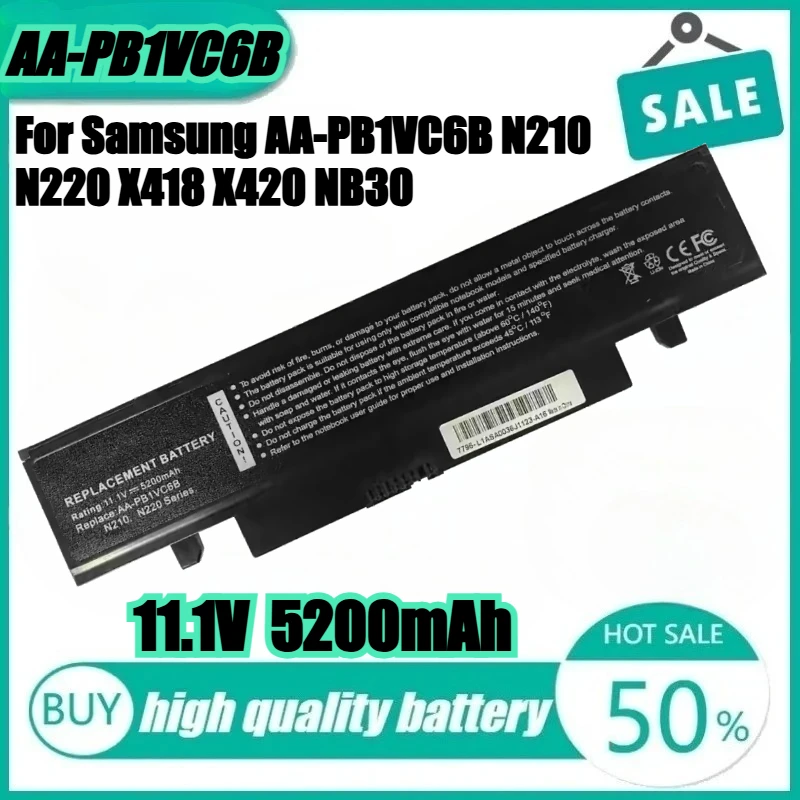 New High Quality Laptop Battery for Samsung AA-PB1VC6B AA-PB1VC6W AA-PL1VC6B AA-PL1VC6B/E AA-PL1VC6W AA-PL1VC6W/E
New High Quality Laptop Battery for Samsung AA-PB1VC6B AA-PB1VC6W AA-PL1VC6B AA-PL1VC6B/E AA-PL1VC6W AA-PL1VC6W/E