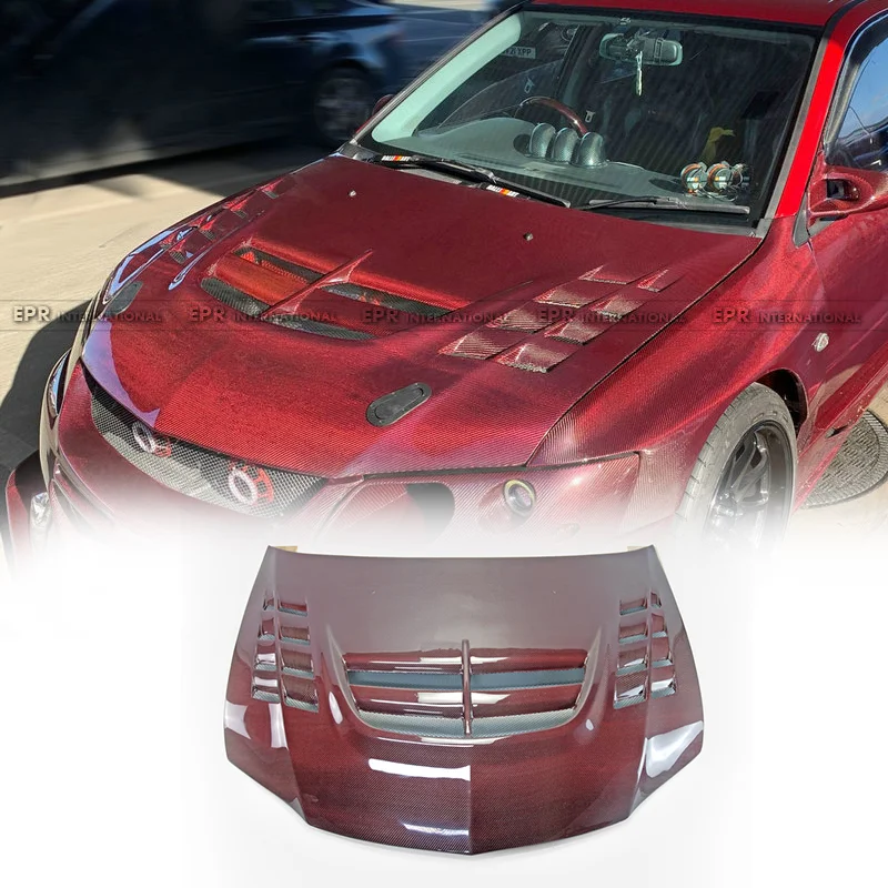 Для Mitsubishi Evolution EVO 8 9 VTX Cyber Evo Hood (Track Version) Red двухстороннее углеродное волокно
Для Mitsubishi Evolution EVO 8 9 VTX Cyber Evo Hood (Track Version) Red двухстороннее углеродное волокно
