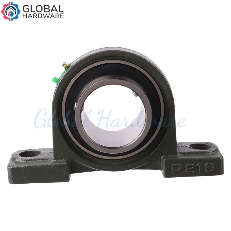 UCP vertical outer spherical support seat with bearing UCP216 used for mechanical transmission applications
UCP vertical outer spherical support seat with bearing UCP216 used for mechanical transmission applications