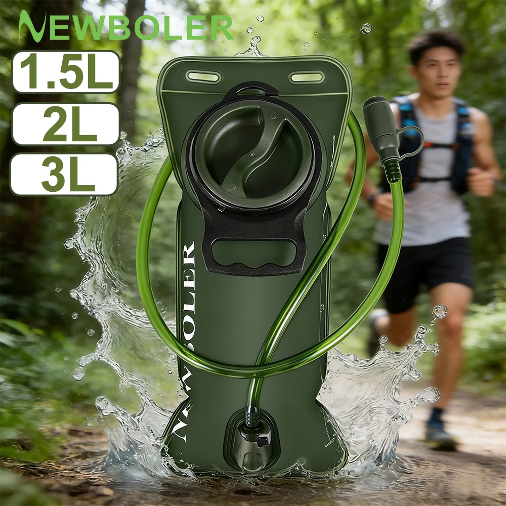 NEWBOLER Water Bladder Water Reservoir Hydration Pack Storage Bag BPA Free 1.5L 2L 3L Outdoor Running Hydration Vest Backpack
NEWBOLER Water Bladder Water Reservoir Hydration Pack Storage Bag BPA Free 1.5L 2L 3L Outdoor Running Hydration Vest Backpack 