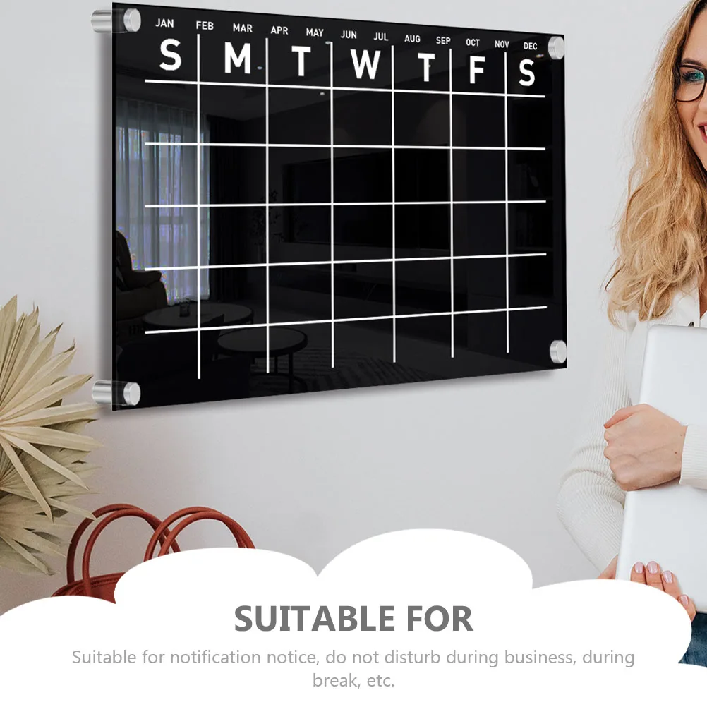 Erasable Message Multifunctional Acrylic Weekly Plan Note Practical Memo Board for Office School Decorative Display Board
Erasable Message Multifunctional Acrylic Weekly Plan Note Practical Memo Board for Office School Decorative Display Board