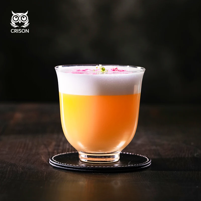 KFT01 CRISON Crystal Whiskey Glass Creative Bar Cocktail Cup drinkware glassware bar tools 295ml
KFT01 CRISON Crystal Whiskey Glass Creative Bar Cocktail Cup drinkware glassware bar tools 295ml