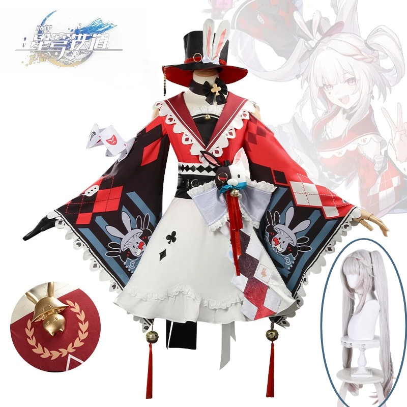 Honkai: Star Rail Sparkle Cosplay Costume Red Lovely Gothic Lolita Anime Game Cosplay Dress for Role Play Performance Wear
Honkai: Star Rail Sparkle Cosplay Costume Red Lovely Gothic Lolita Anime Game Cosplay Dress for Role Play Performance Wear