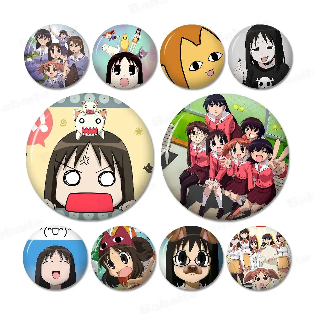 Azumanga Daioh Creative Pins Funny Faces Round Snap-in Brooch Badge Backpack Hat Accessories Jewelry Gifts
Azumanga Daioh Creative Pins Funny Faces Round Snap-in Brooch Badge Backpack Hat Accessories Jewelry Gifts
