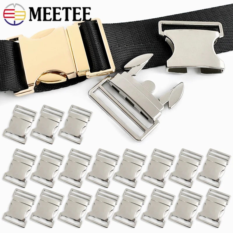 2/3/4Pcs 20-38mm Metal Side Release Buckles for Backpack Strap Pet Collar Snap Hook Clothes Belt Closure Hardware Accessories
2/3/4Pcs 20-38mm Metal Side Release Buckles for Backpack Strap Pet Collar Snap Hook Clothes Belt Closure Hardware Accessories