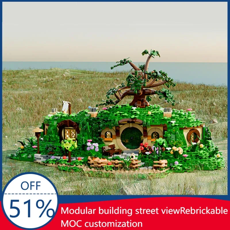 2270Pcs The Shire Set 10354 Modification Custom Building Blocks The Rings Hobbit Hole Scene Model Educational Assembly Toy Gift
2270Pcs The Shire Set 10354 Modification Custom Building Blocks The Rings Hobbit Hole Scene Model Educational Assembly Toy Gift