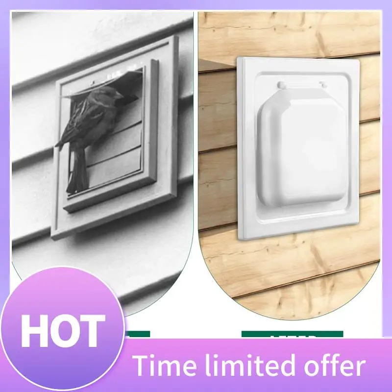 B69C 1 PCS Dual Door Dryer Vent Cover Outdoor 4 Inch Plastic Plastic In Any Outdoor Vent Cover No Lint Collecting Screen
B69C 1 PCS Dual Door Dryer Vent Cover Outdoor 4 Inch Plastic Plastic In Any Outdoor Vent Cover No Lint Collecting Screen