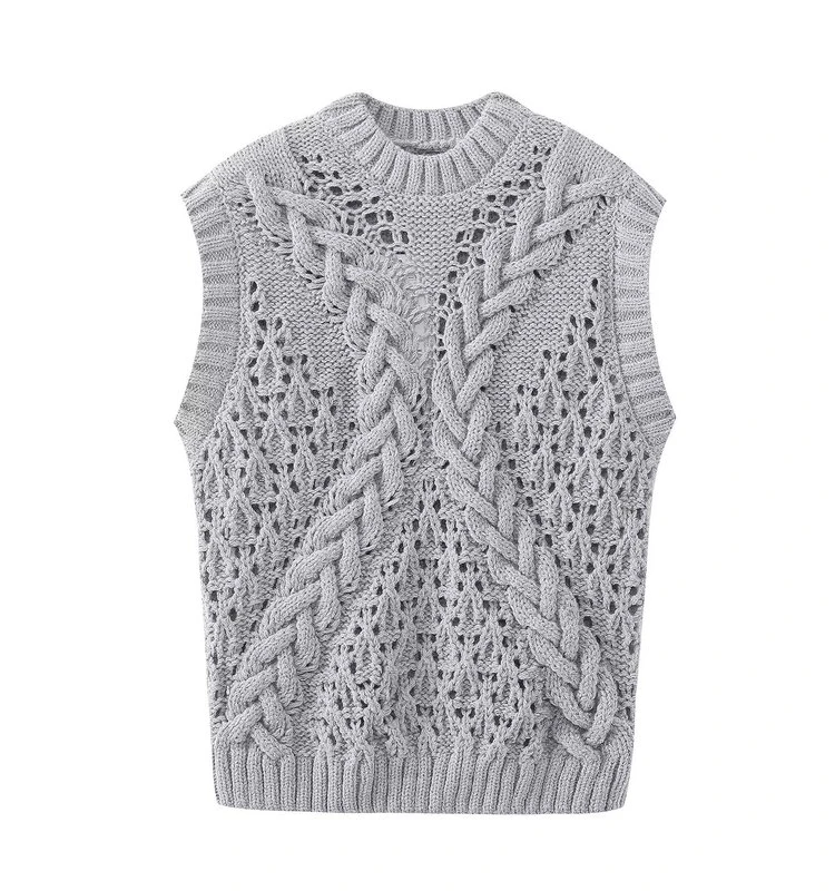 2023 Autumn New Women's Slimming Knitted Pattern Vest Versatile Knitted Tank Top ort Sle Commute Sle A-Line Design 
2023 Autumn New Women's Slimming Knitted Pattern Vest Versatile Knitted Tank Top ort Sle Commute Sle A-Line Design