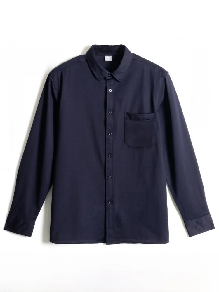 Свободная дышащая рубашка с длинным рукавом для мужчин среднего и старшего возраста, весна-осень, модная повседневная модель из смесового хлопка и полиэстера
Свободная дышащая рубашка с длинным рукавом для мужчин среднего и старшего возраста, весна-осень, модная повседневная модель из смесового хлопка и полиэстера