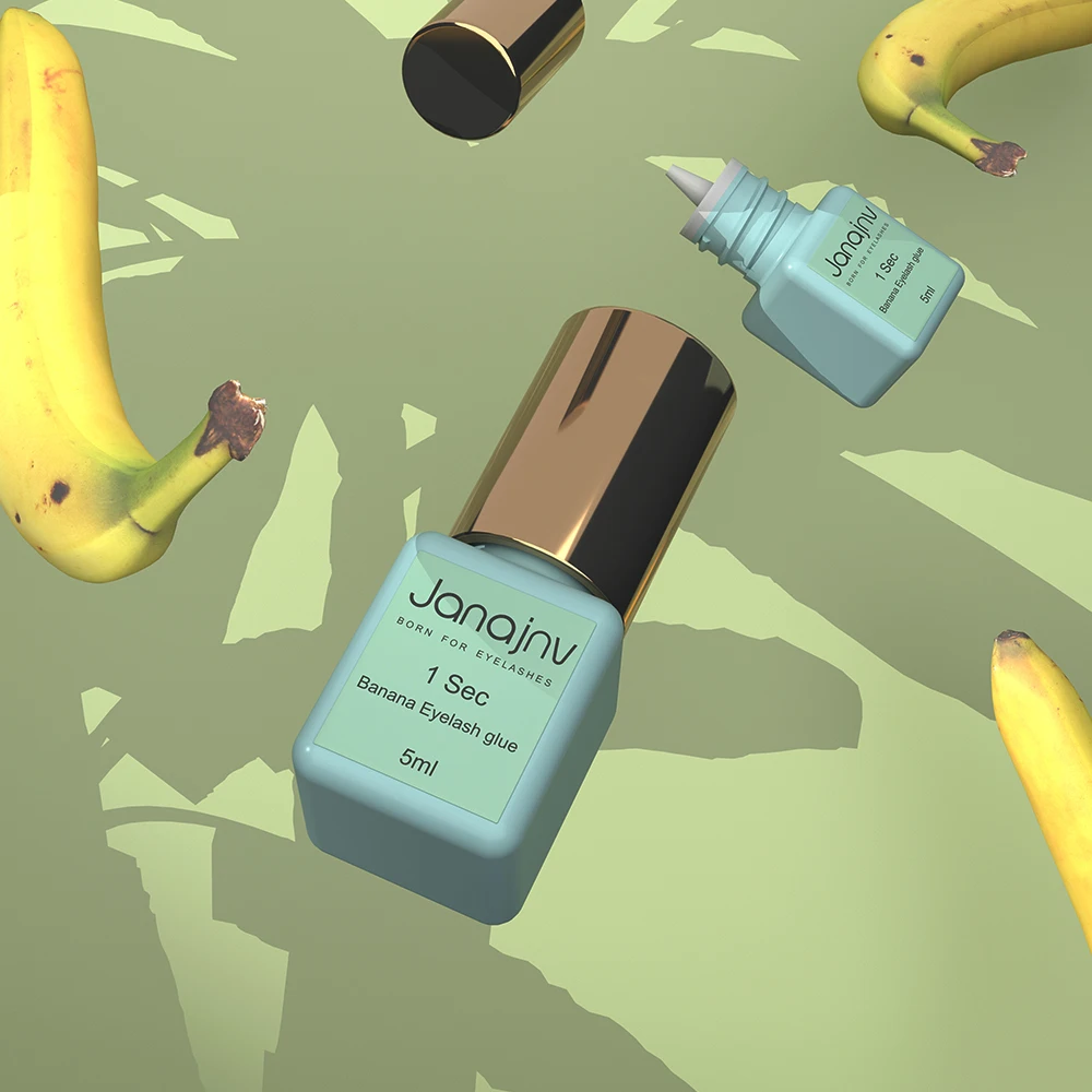 Janajnv Wholesale Best Oil and Water Proof Fast Drying Low Humidity Professional Banana Scent Lash Extension Glue
Janajnv Wholesale Best Oil and Water Proof Fast Drying Low Humidity Professional Banana Scent Lash Extension Glue