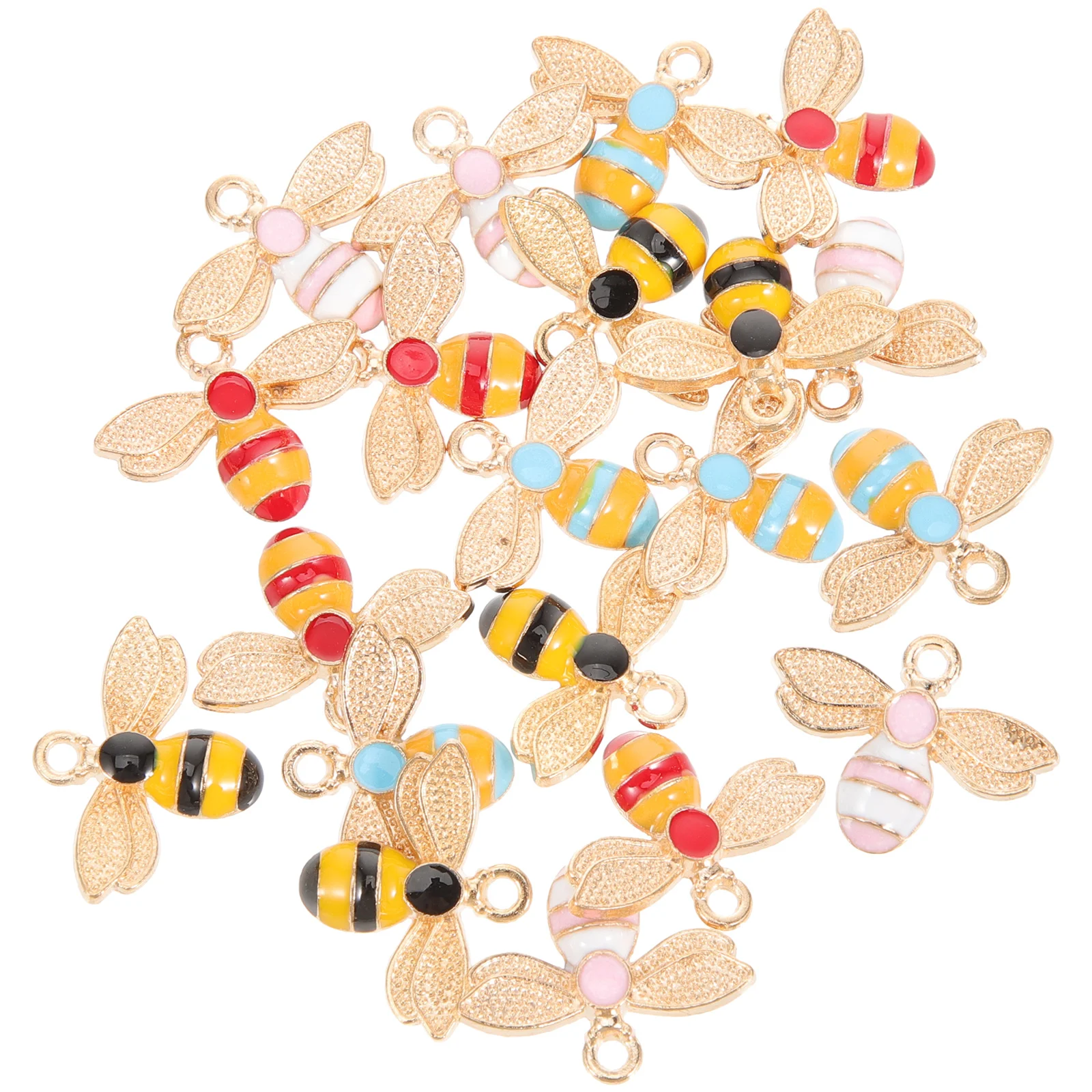 20 Pcs Bee Drip Pendant Strainer Gemstones Charms for Jewelry Making Earring Pendants Bee-shape Necklace
20 Pcs Bee Drip Pendant Strainer Gemstones Charms for Jewelry Making Earring Pendants Bee-shape Necklace
