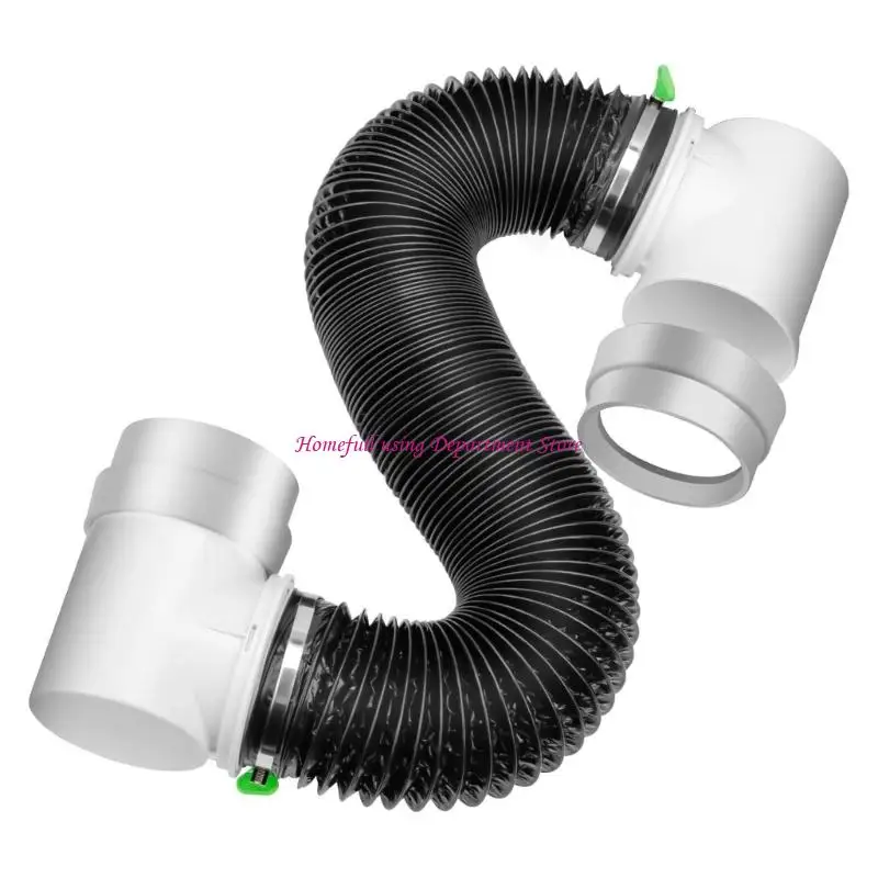 Easy Installs Vent Connector with Stretchable Seal and 6 Layer for Tight Space
Easy Installs Vent Connector with Stretchable Seal and 6 Layer for Tight Space