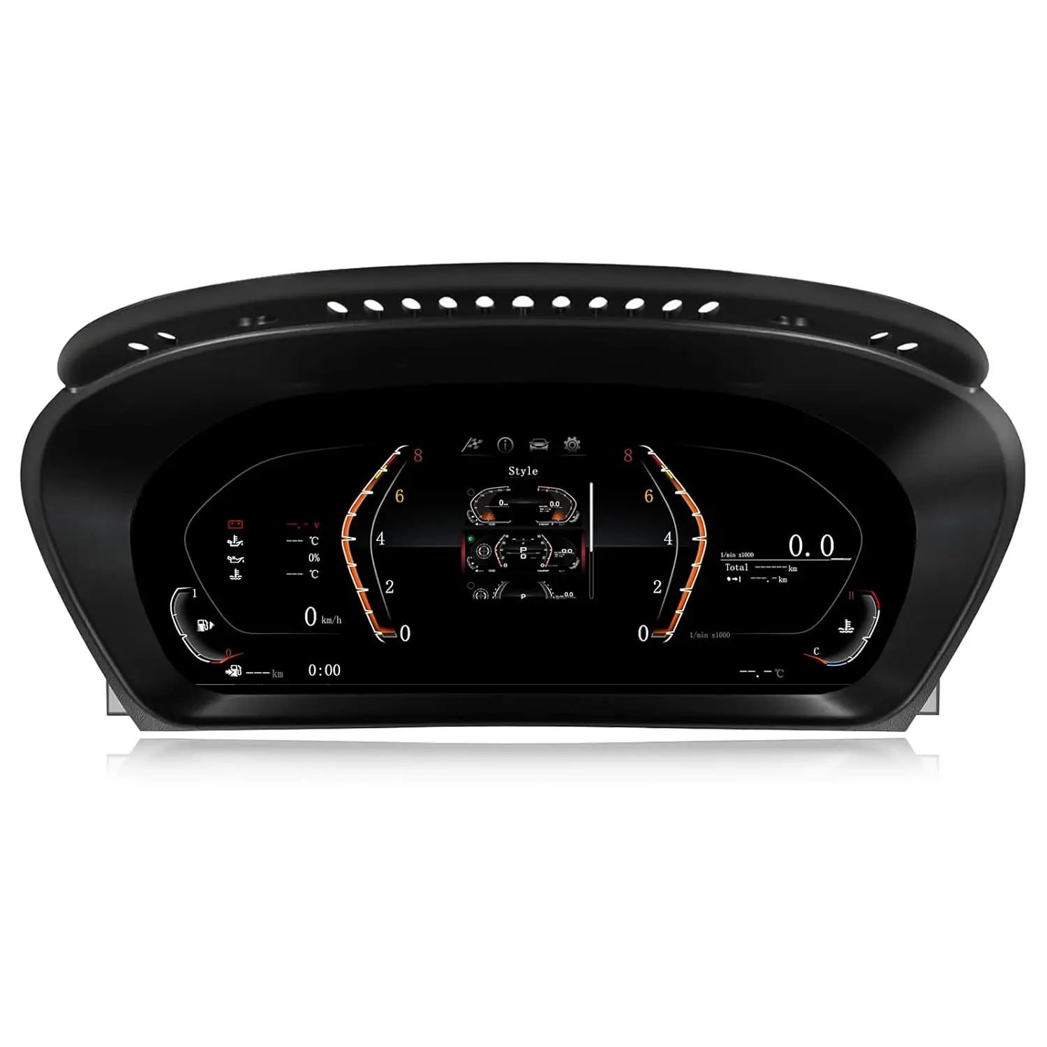 12.3" Digital Instrument Cluster for BMW 5 Series E60 E61 2003-2009, LCD Dashboard Replacement Upgrade, Full Digital Gauge Cluster, HD Display
12.3" Digital Instrument Cluster for BMW 5 Series E60 E61 2003-2009, LCD Dashboard Replacement Upgrade, Full Digital Gauge Cluster, HD Display