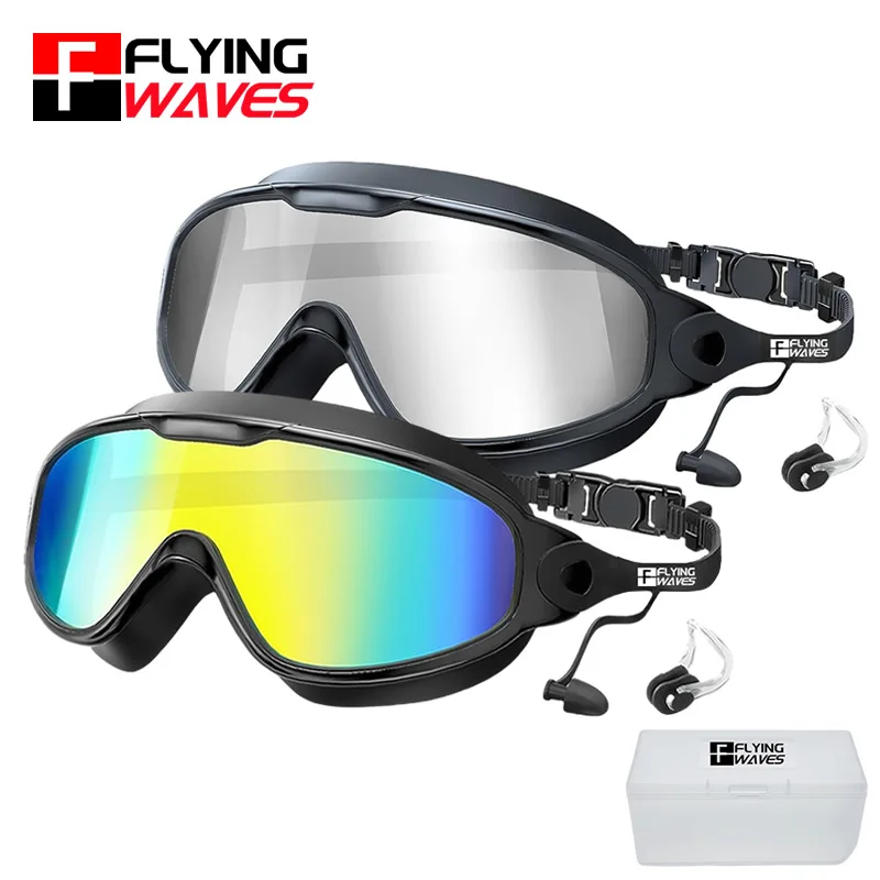 2 шт. силиконовые очки для плавания в большой оправе для взрослых и молодежи HD с противотуманным покрытием для женщин и мужчин, широкий вид для бассейна, пляжа, очки для плавания
2 шт. силиконовые очки для плавания в большой оправе для взрослых и молодежи HD с противотуманным покрытием для женщин и мужчин, широкий вид для бассейна, пляжа, очки для плавания