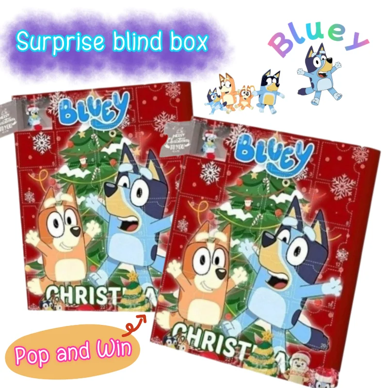 Bluey Bingo Bandit Chilli Surprise Blind Box High Color Value Creative Personality Poke Toy Doll Decompression Toy Birthday Gift
Bluey Bingo Bandit Chilli Surprise Blind Box High Color Value Creative Personality Poke Toy Doll Decompression Toy Birthday Gift