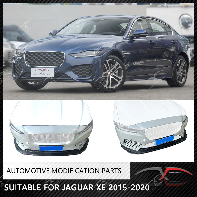 Applicable to Jaguar XE 2015-2019 modified P8 front shovel front bumper assembly carbon fiber front lip front spoiler decoration
Applicable to Jaguar XE 2015-2019 modified P8 front shovel front bumper assembly carbon fiber front lip front spoiler decoration