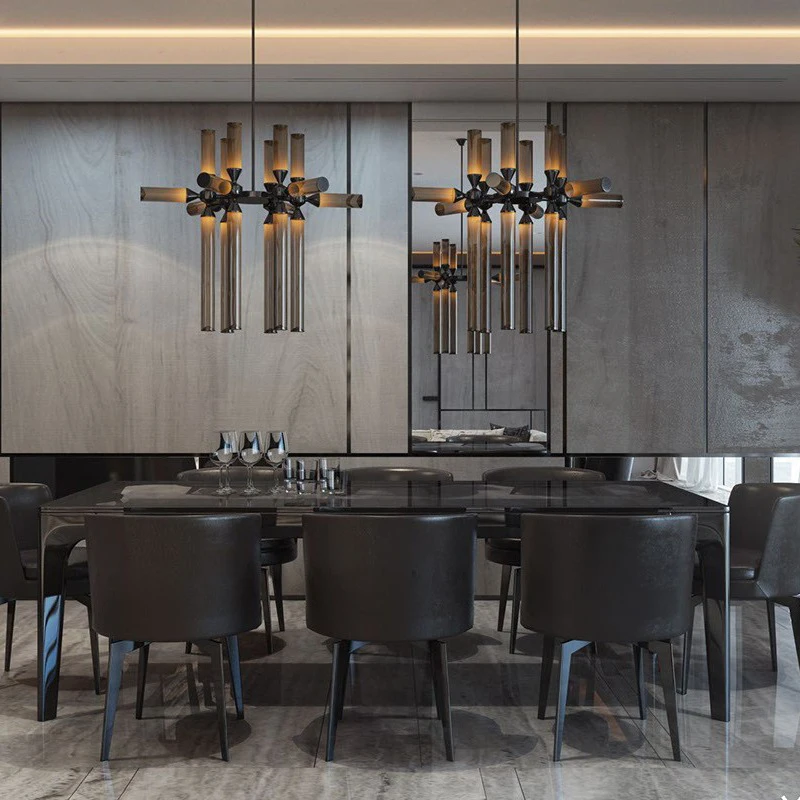 Дизайнерская люстра из стеклянной трубки, современная подвесная лампа для гостиной, спальни, прикроватная тумбочка, кафе, домашний декор, светодиодная подвесная лампа для столовой
Дизайнерская люстра из стеклянной трубки, современная подвесная лампа для гостиной, спальни, прикроватная тумбочка, кафе, домашний декор, светодиодная подвесная лампа для столовой