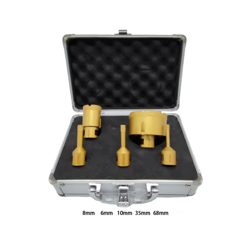 Wholesale 6 8 10 35 68 mm Diamond Core Drill Bit Suit Vacuum Brazed Granite Tile Hollow Bit
Wholesale 6 8 10 35 68 mm Diamond Core Drill Bit Suit Vacuum Brazed Granite Tile Hollow Bit