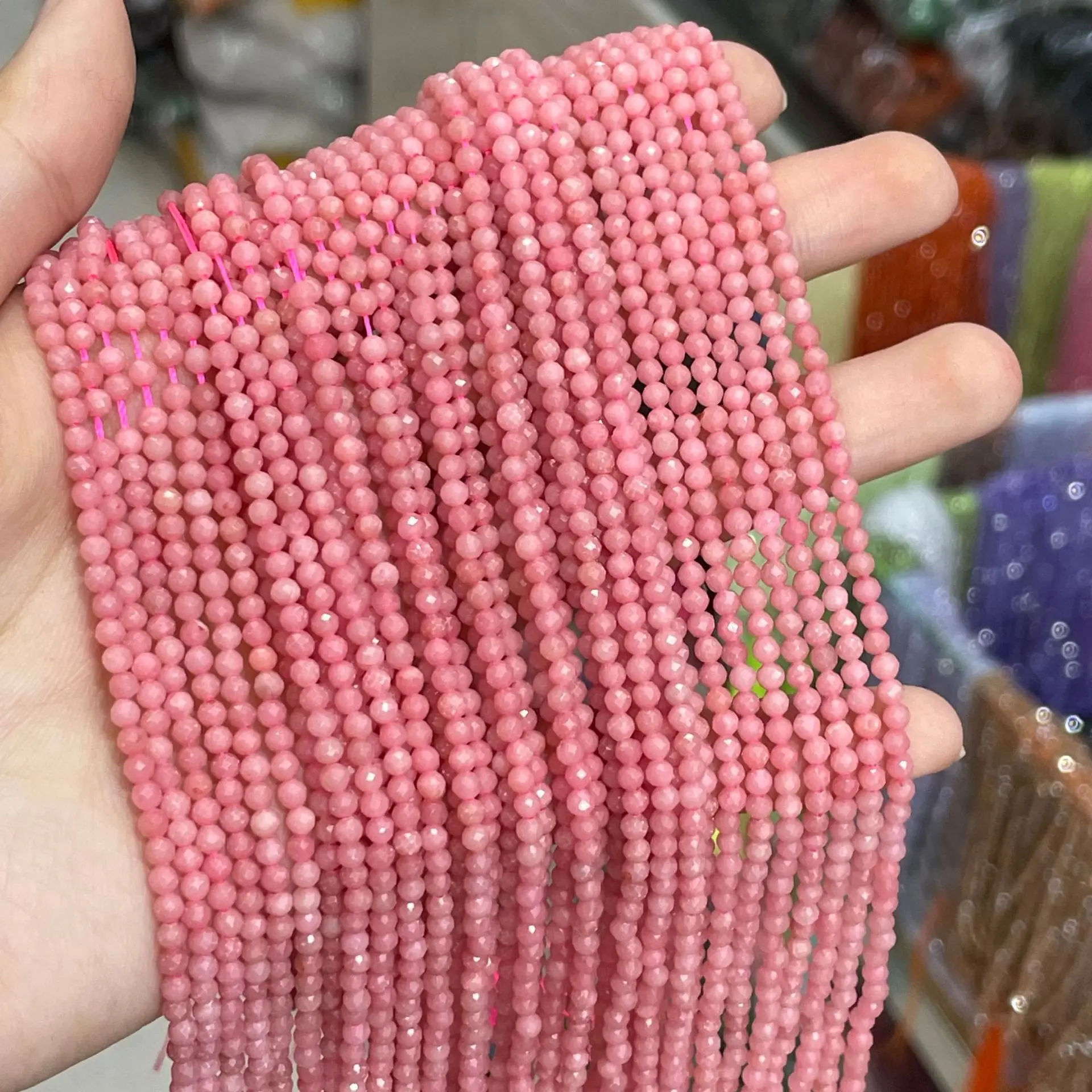 2pcs Natural Pink Opal Faceted Round Beads 2mm,3mm,4mm,for Jewelry Making Bracelet Necklace Beads DIY
2pcs Natural Pink Opal Faceted Round Beads 2mm,3mm,4mm,for Jewelry Making Bracelet Necklace Beads DIY