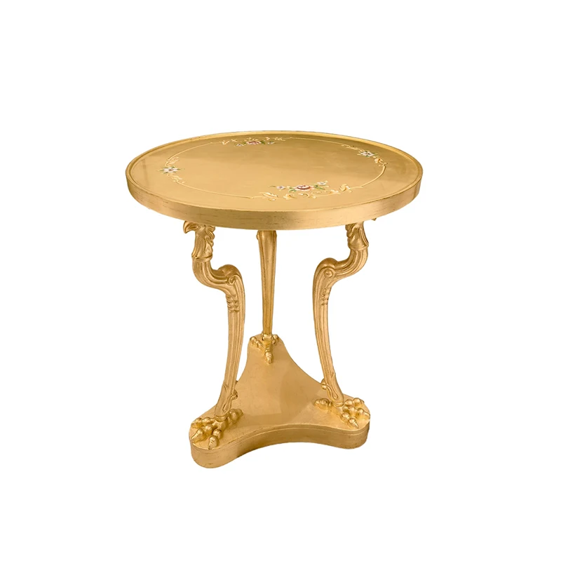 Classical home furniture veneer custom wooden side table 3 legs round sofa living room side table
Classical home furniture veneer custom wooden side table 3 legs round sofa living room side table
