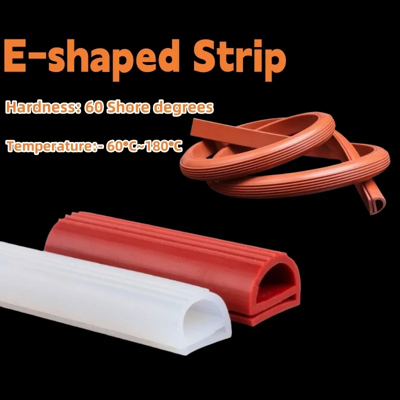 Силиконовая E-образная лента 1 м, белая/красная уплотнительная лента E-strip, устойчивая к высоким температурам изолированная уплотнительная лента
Силиконовая E-образная лента 1 м, белая/красная уплотнительная лента E-strip, устойчивая к высоким температурам изолированная уплотнительная лента