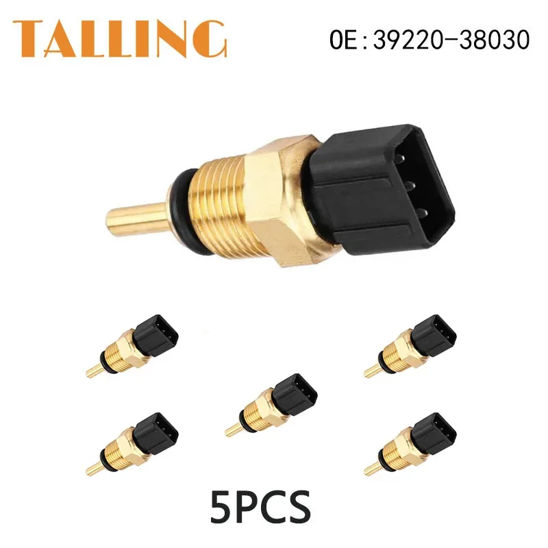5Pcs Coolant Water Temperature Sensor for Hyundai Elantra Accent XG300 Kia K5 Forte RIO Rondo 39220-38030 39230-26700 3922038020
5Pcs Coolant Water Temperature Sensor for Hyundai Elantra Accent XG300 Kia K5 Forte RIO Rondo 39220-38030 39230-26700 3922038020