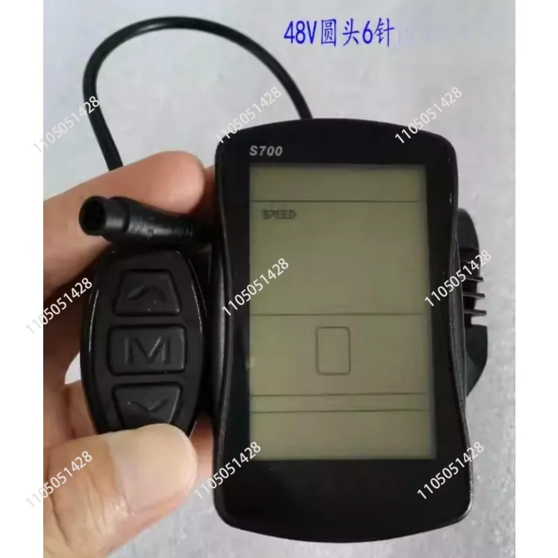 36V48V Electric bicycle S700 lithium battery car LCD liquid crystal meter
36V48V Electric bicycle S700 lithium battery car LCD liquid crystal meter
