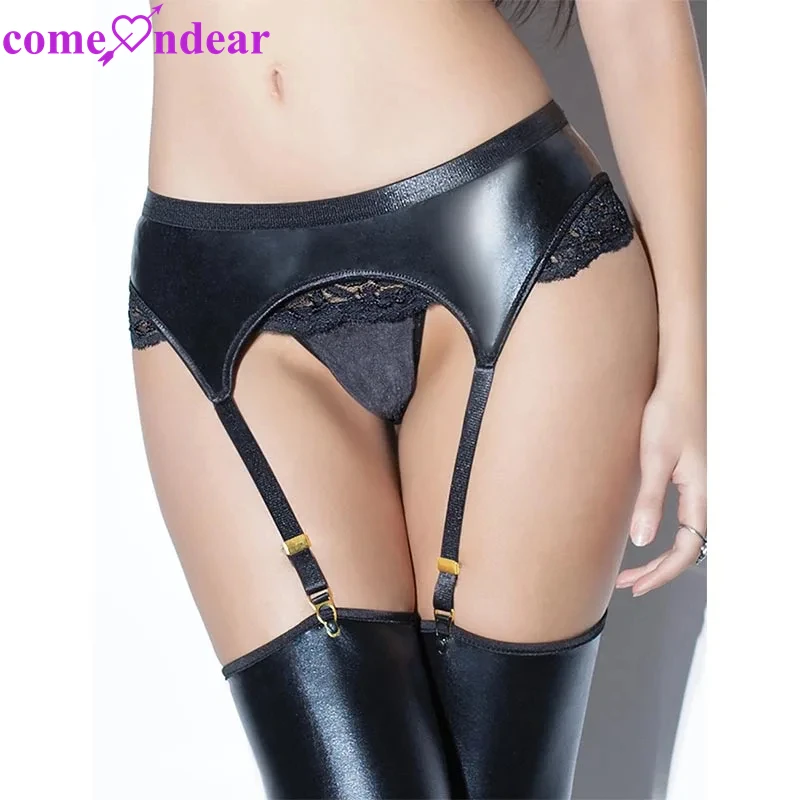 Comeondear Garters Sexi Womens Faux Leather Lace High Waist Wedding Garters Belts Jarretels Lingerie Plus Size Suspenders Belt
Comeondear Garters Sexi Womens Faux Leather Lace High Waist Wedding Garters Belts Jarretels Lingerie Plus Size Suspenders Belt