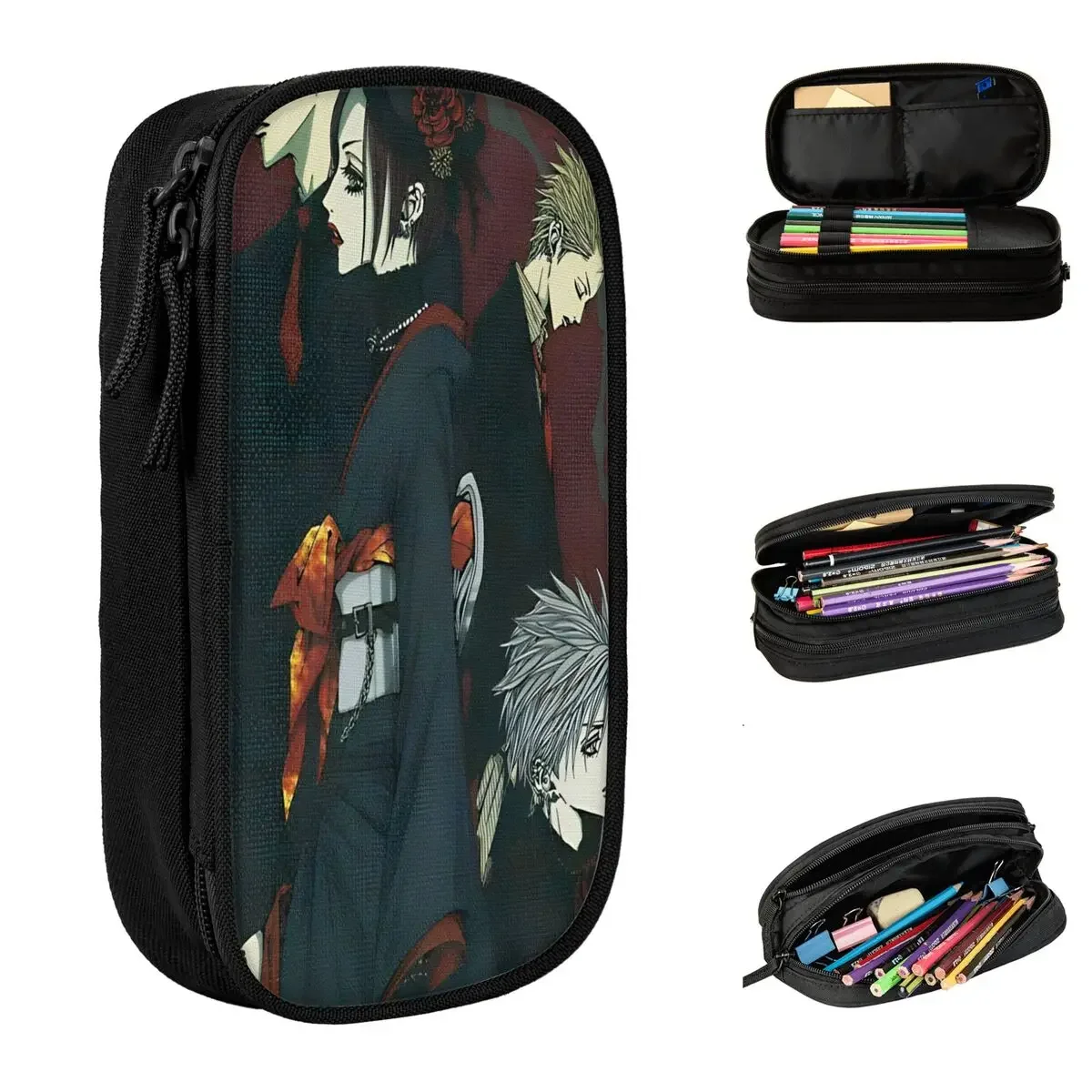 Nana The Black Stones Pencil Case Osaki Anime Kawaii Cartoon Pencil Box Pen Kids Big Capacity Pencil Bags Zipper Stationery
Nana The Black Stones Pencil Case Osaki Anime Kawaii Cartoon Pencil Box Pen Kids Big Capacity Pencil Bags Zipper Stationery
