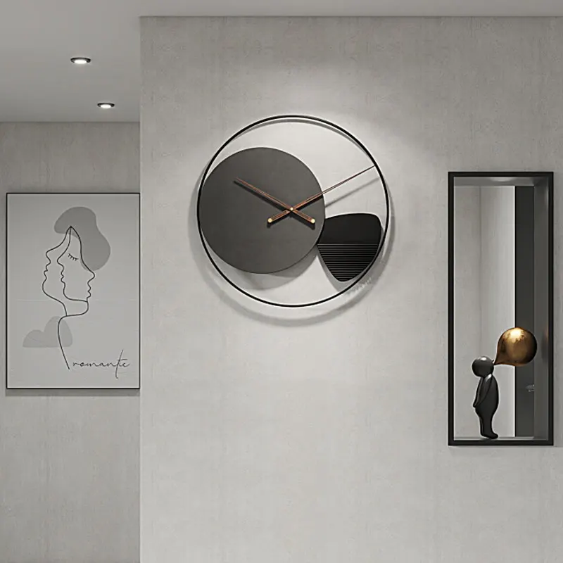 Nordic Simple Wall Clock Creative Light Luxury Personality Living Room Fashion Modern Home Decoration Clocks Metal Wall Watch
Nordic Simple Wall Clock Creative Light Luxury Personality Living Room Fashion Modern Home Decoration Clocks Metal Wall Watch