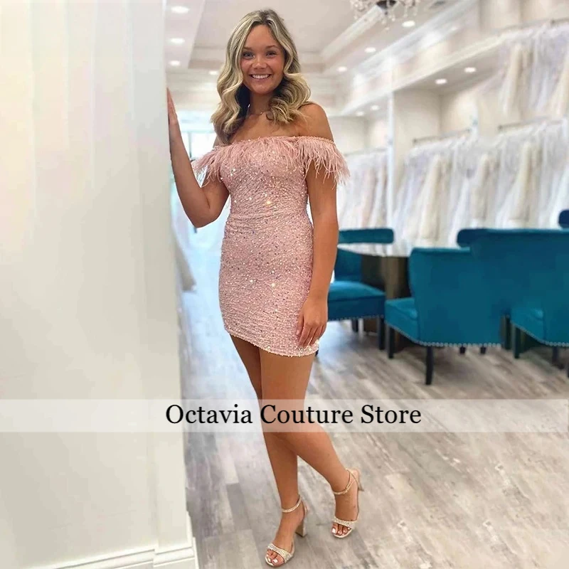 Sequins Short Homecoming Dresses For Girls Off Shoulder Mini Mertmaid Graduation Dress Customized Elegant Prom Party Gowns
Sequins Short Homecoming Dresses For Girls Off Shoulder Mini Mertmaid Graduation Dress Customized Elegant Prom Party Gowns