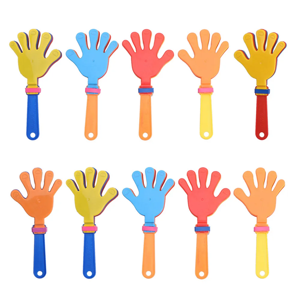 10 Pcs Palm Clap Hands Clapping Toy Kids' Plaything Party Plastic Favor Toys Generator Sound Making
10 Pcs Palm Clap Hands Clapping Toy Kids' Plaything Party Plastic Favor Toys Generator Sound Making