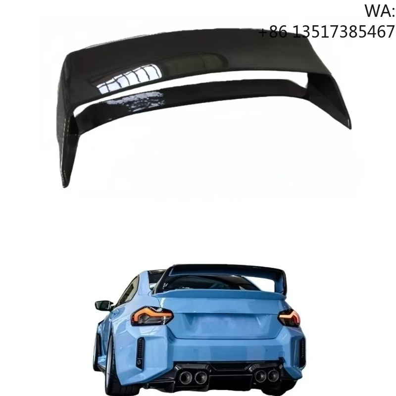 Hot Selling Dry Carbon Fiber Rear Spoiler, Trunk Spoiler, Body Parts Suitable for BMW M2 (G87)
Hot Selling Dry Carbon Fiber Rear Spoiler, Trunk Spoiler, Body Parts Suitable for BMW M2 (G87)